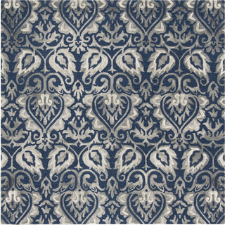 Safavieh Dip Dye 511 Navy/Grey Area Rug Square