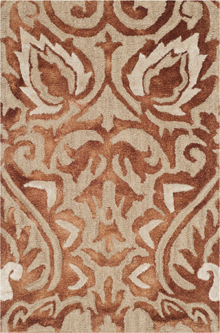 Safavieh Dip Dye 511 Copper/Beige Area Rug 