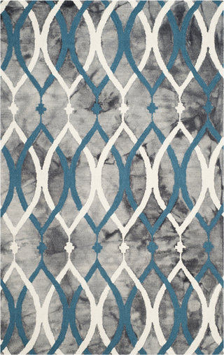 Safavieh Dip Dye 534 Grey/Ivory Blue Area Rug Main