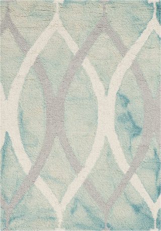 Safavieh Dip Dye 534 Green/Ivory Grey Area Rug 