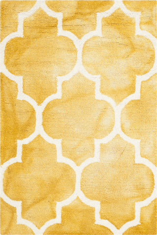 Safavieh Dip Dye 535 Gold/Ivory Area Rug 