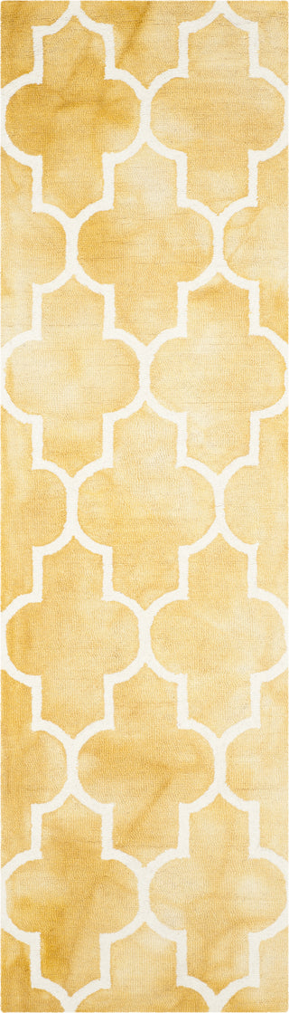 Safavieh Dip Dye 535 Gold/Ivory Area Rug Runner