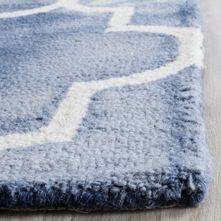 Safavieh Dip Dye 535 Blue/Ivory Area Rug Detail