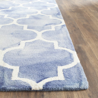 Safavieh Dip Dye 535 Blue/Ivory Area Rug Detail