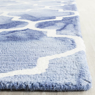 Safavieh Dip Dye 535 Blue/Ivory Area Rug Detail