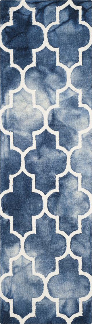 Safavieh Dip Dye 535 Navy/Ivory Area Rug Runner