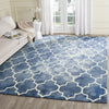 Safavieh Dip Dye 535 Navy/Ivory Area Rug Room Scene