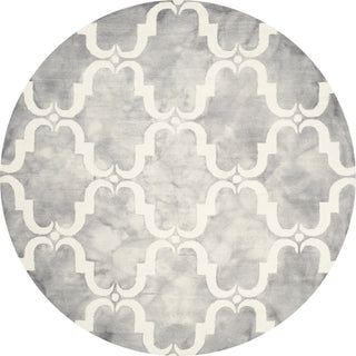 Safavieh Dip Dye 536 Grey/Ivory Area Rug Round