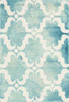 Safavieh Dip Dye 536 Turquoise/Ivory Area Rug 