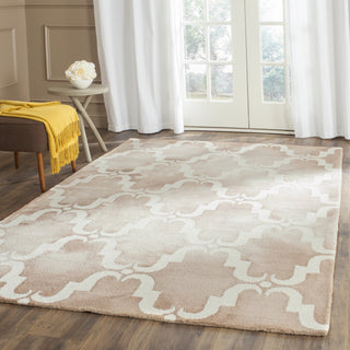 Safavieh Dip Dye 536 Beige/Ivory Area Rug Room Scene Feature