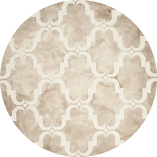 Safavieh Dip Dye 536 Beige/Ivory Area Rug Round