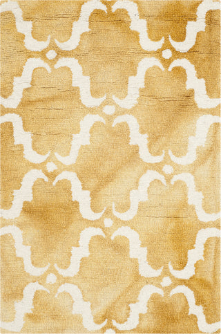 Safavieh Dip Dye 536 Gold/Ivory Area Rug 