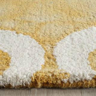 Safavieh Dip Dye 536 Gold/Ivory Area Rug Detail