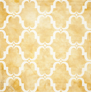 Safavieh Dip Dye 536 Gold/Ivory Area Rug Square