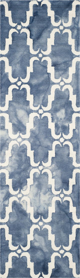 Safavieh Dip Dye 536 Navy/Ivory Area Rug Runner