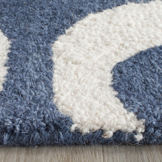 Safavieh Dip Dye 536 Navy/Ivory Area Rug Detail