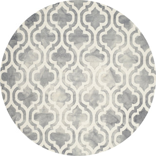 Safavieh Dip Dye 537 Grey/Ivory Area Rug Round