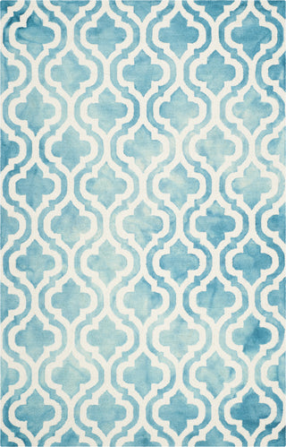 Safavieh Dip Dye 537 Turquoise/Ivory Area Rug Main