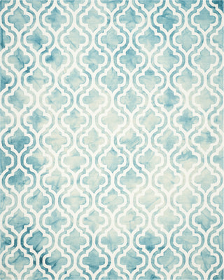 Safavieh Dip Dye 537 Turquoise/Ivory Area Rug Main