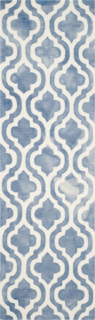 Safavieh Dip Dye 537 Blue/Ivory Area Rug Runner