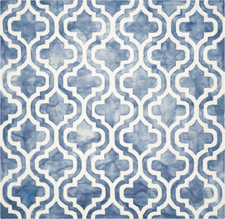 Safavieh Dip Dye 537 Blue/Ivory Area Rug Square