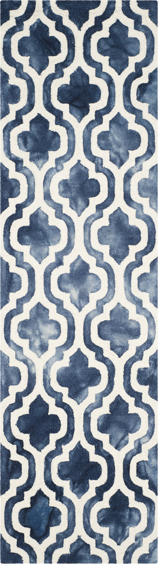 Safavieh Dip Dye 537 Navy/Ivory Area Rug Runner