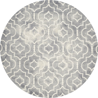 Safavieh Dip Dye 538 Grey/Ivory Area Rug Round