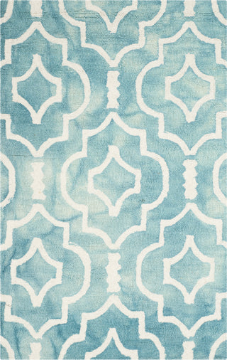 Safavieh Dip Dye 538 Turquoise/Ivory Area Rug main image