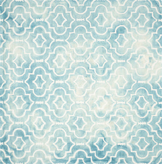 Safavieh Dip Dye 538 Turquoise/Ivory Area Rug Square