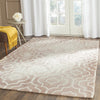 Safavieh Dip Dye 538 Beige/Ivory Area Rug Room Scene Feature