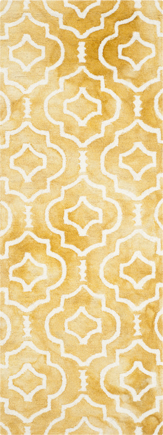 Safavieh Dip Dye 538 Gold/Ivory Area Rug 