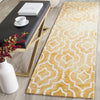 Safavieh Dip Dye 538 Gold/Ivory Area Rug Room Scene