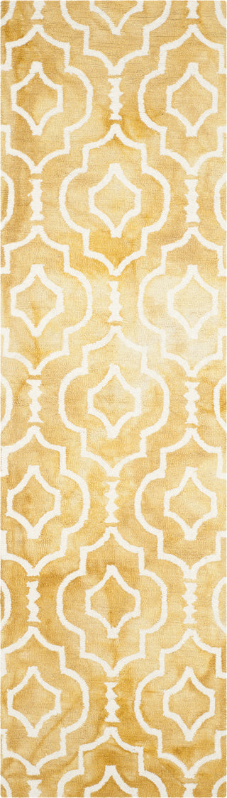 Safavieh Dip Dye 538 Gold/Ivory Area Rug Runner