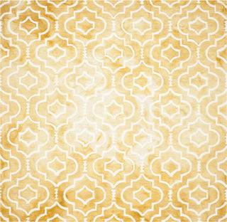 Safavieh Dip Dye 538 Gold/Ivory Area Rug Square