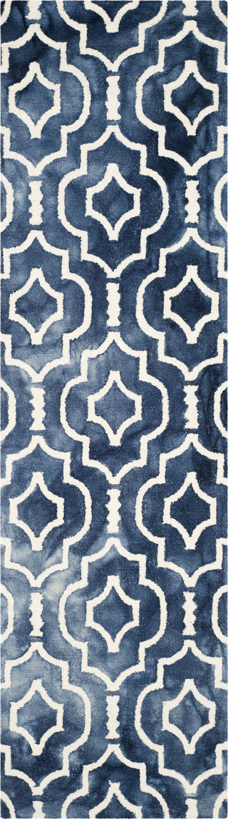 Safavieh Dip Dye 538 Navy/Ivory Area Rug Runner