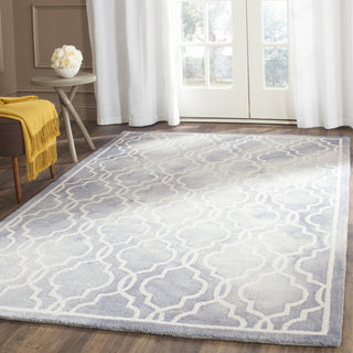 Safavieh Dip Dye 539 Grey/Ivory Area Rug Room Scene Feature