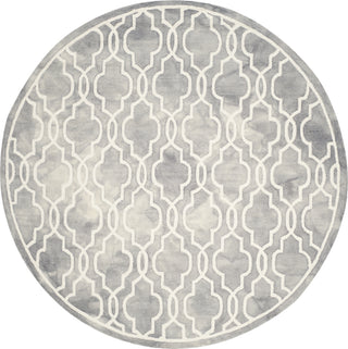 Safavieh Dip Dye 539 Grey/Ivory Area Rug Round