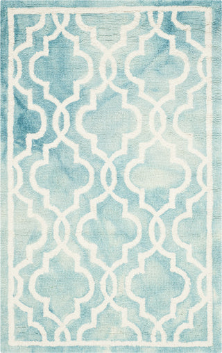 Safavieh Dip Dye 539 Turquoise/Ivory Area Rug main image