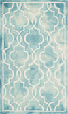 Safavieh Dip Dye 539 Turquoise/Ivory Area Rug Main