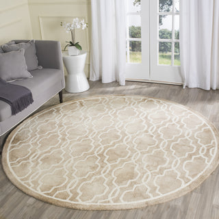 Safavieh Dip Dye 539 Beige/Ivory Area Rug Room Scene