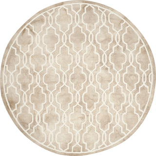 Safavieh Dip Dye 539 Beige/Ivory Area Rug Round