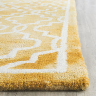 Safavieh Dip Dye 539 Gold/Ivory Area Rug Detail