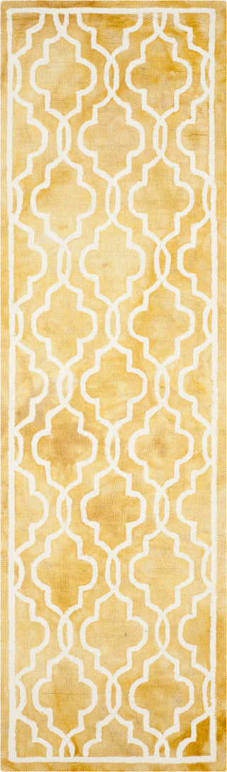 Safavieh Dip Dye 539 Gold/Ivory Area Rug Runner