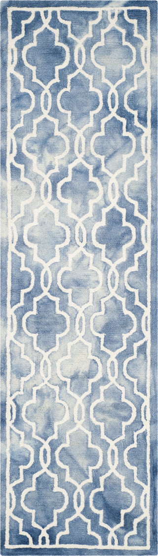 Safavieh Dip Dye 539 Blue/Ivory Area Rug Runner