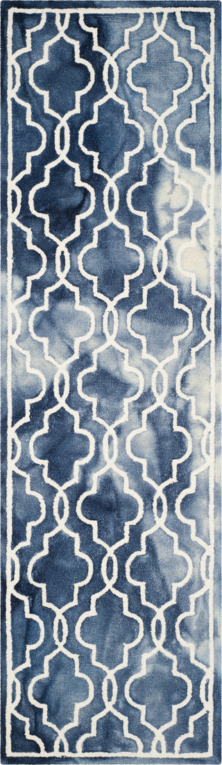 Safavieh Dip Dye 539 Navy/Ivory Area Rug Runner