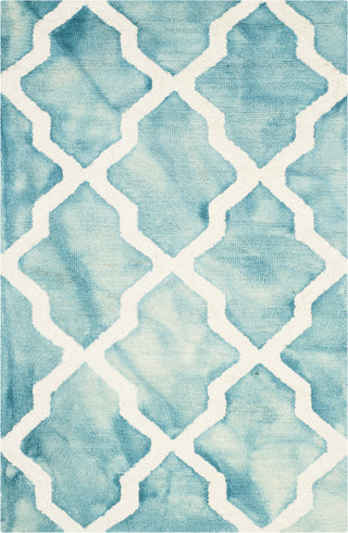 Safavieh Dip Dye 540 Turquoise/Ivory Area Rug main image