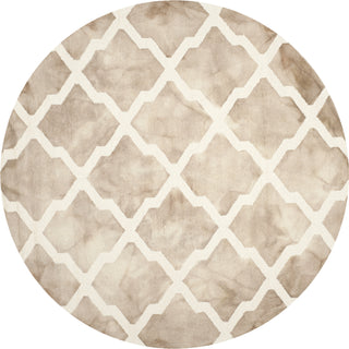 Safavieh Dip Dye 540 Beige/Ivory Area Rug Round