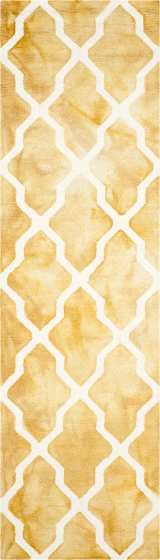 Safavieh Dip Dye 540 Gold/Ivory Area Rug Runner