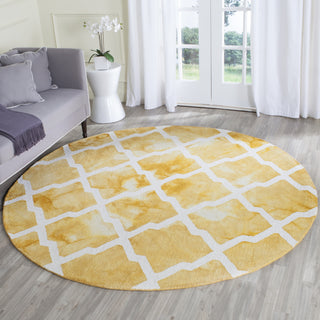 Safavieh Dip Dye 540 Gold/Ivory Area Rug Room Scene