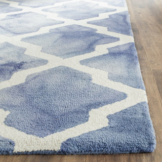 Safavieh Dip Dye 540 Blue/Ivory Area Rug Detail